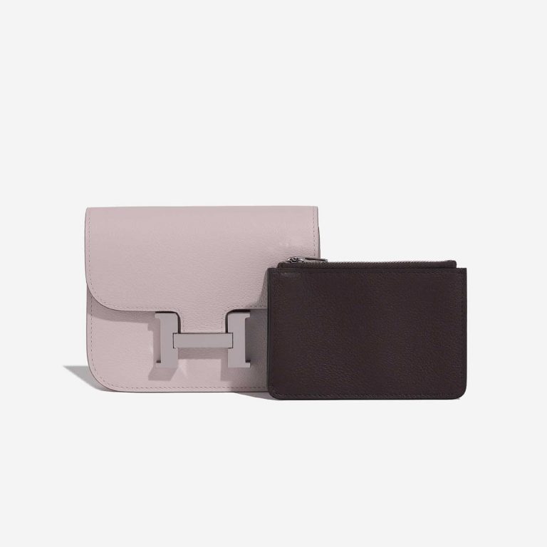 Hermès Constance Slim MauvePale-RougeSellier Front  | Sell your designer bag on Saclab.com