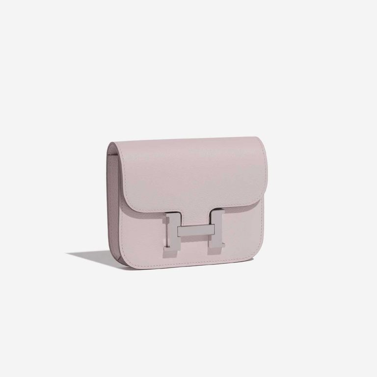 Hermès Constance Slim MauvePale-RougeSellier Side Front  | Sell your designer bag on Saclab.com