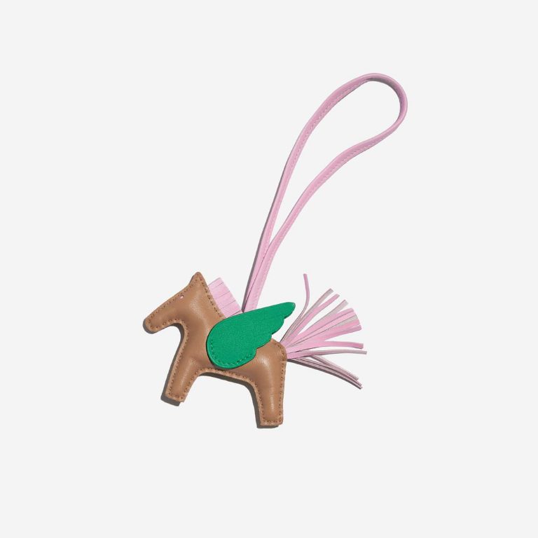 Hermès RodeoPegasus OneSize Chai-MauveSylvestre-Menthe Front  | Sell your designer bag on Saclab.com
