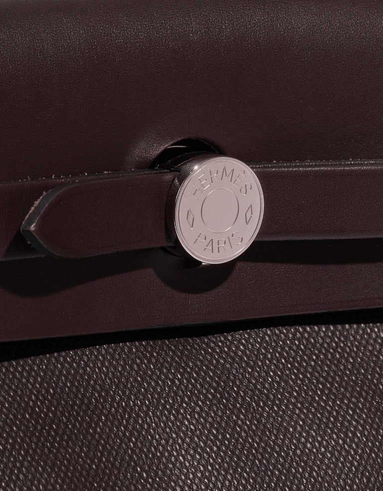 Hermès Herbag 31 VacheHunter-Toile Closing System  | Sell your designer bag on Saclab.com