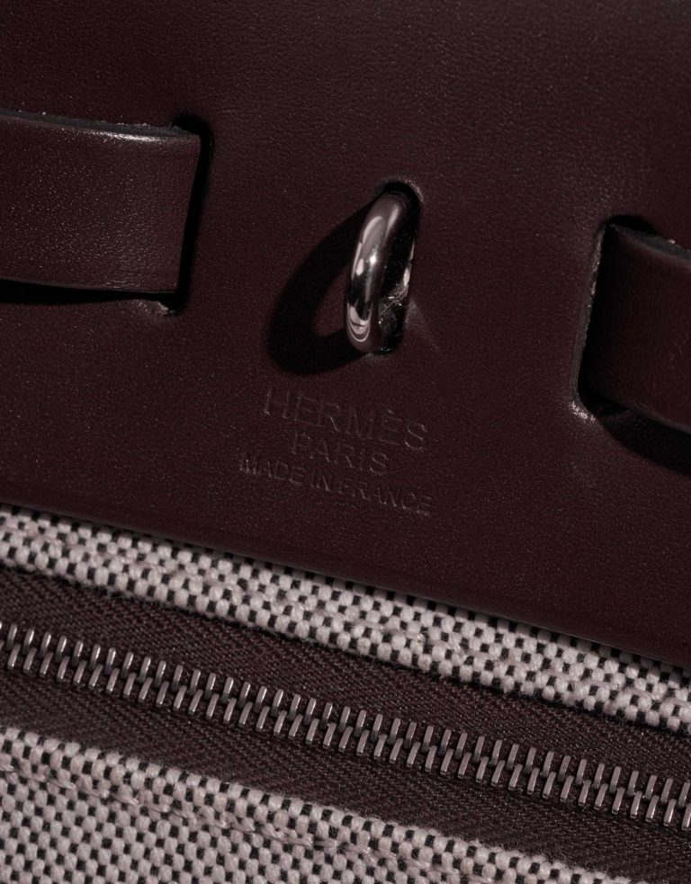 Hermès Herbag 31 VacheHunter-Toile Logo  | Sell your designer bag on Saclab.com