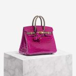 Hermès BirkinHSS 25 RoseSheherazdade-GrisTourterelle Front  | Sell your designer bag on Saclab.com