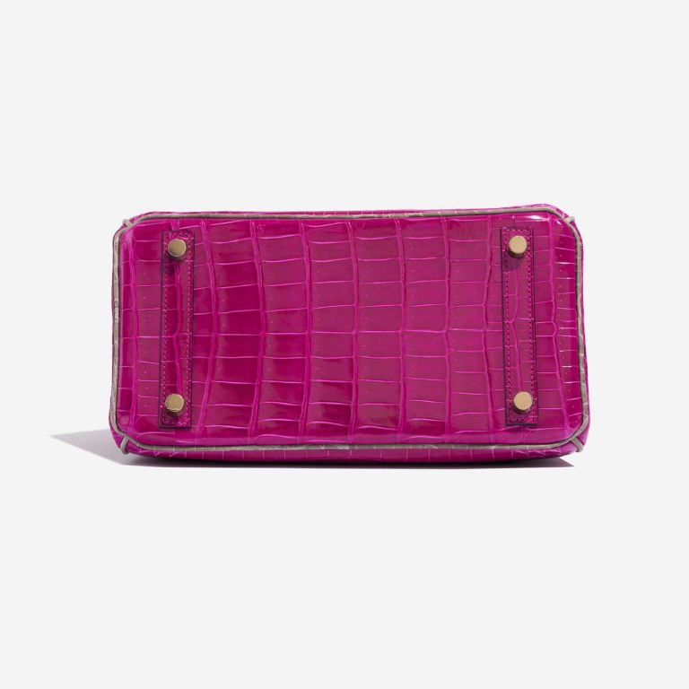 Hermès BirkinHSS 25 RoseSheherazdade-GrisTourterelle Bottom  | Sell your designer bag on Saclab.com