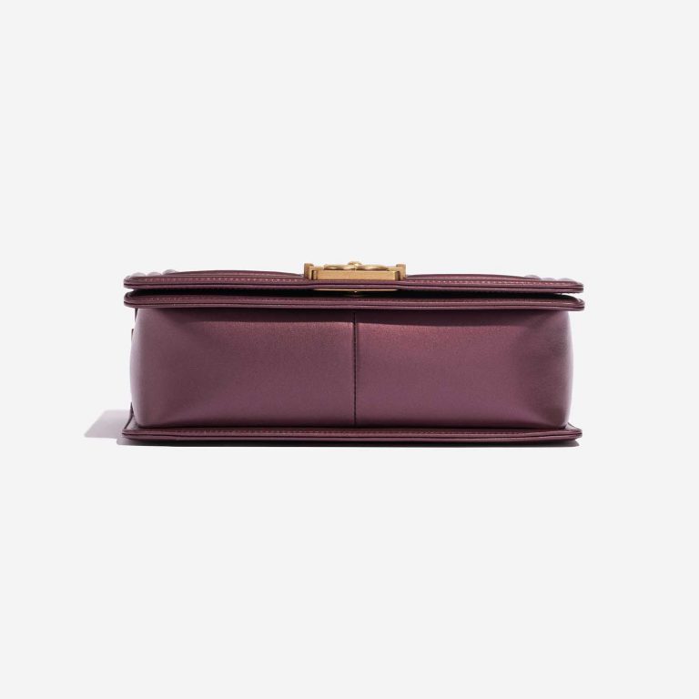 Chanel Boy NewMedium MetallicRoseGold Bottom  | Sell your designer bag on Saclab.com
