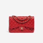 Chanel Timeless Jumbo Red Front  | Sell your designer bag on Saclab.com