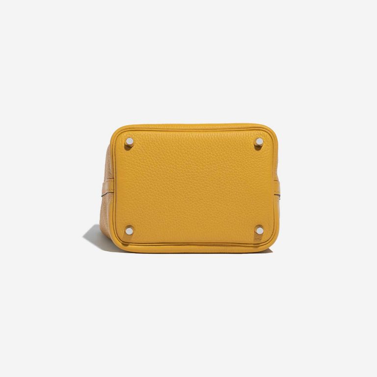 Hermès Picotin 18 JauneAmbre-Celeste 8BTM S | Sell your designer bag on Saclab.com
