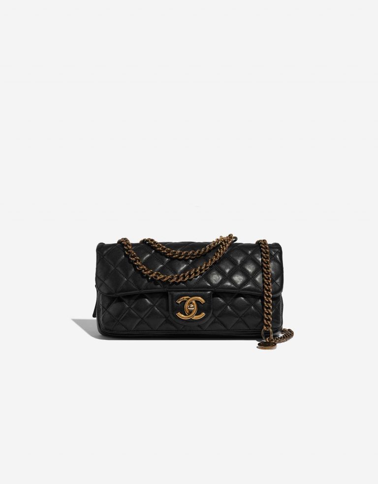 Chanel Timeless Medium Black Front  | Sell your designer bag on Saclab.com