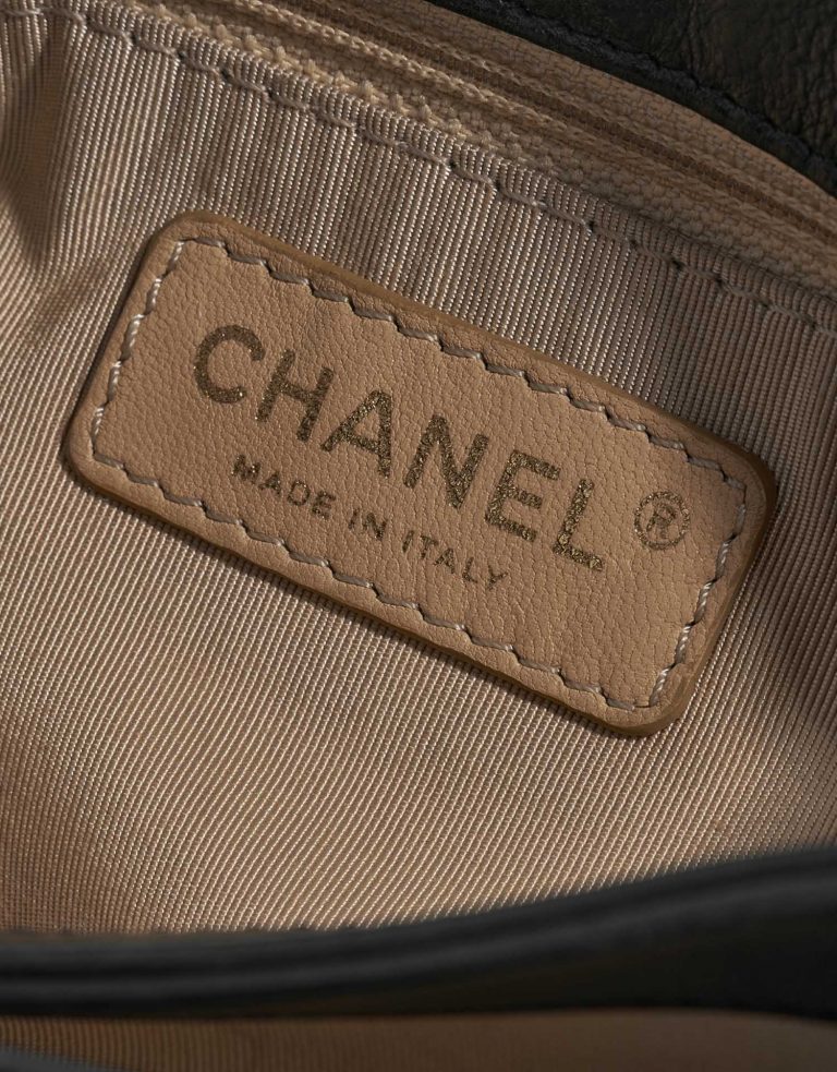 Chanel Timeless Medium Black Logo  | Sell your designer bag on Saclab.com