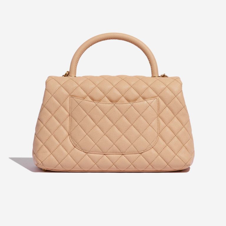 Chanel TimelessHandle Medium Beige 5B S | Sell your designer bag on Saclab.com