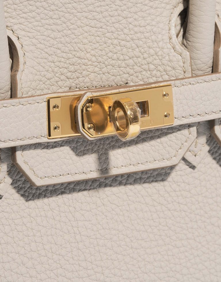 Hermès Birkin 25 Beton Closing System  | Sell your designer bag on Saclab.com