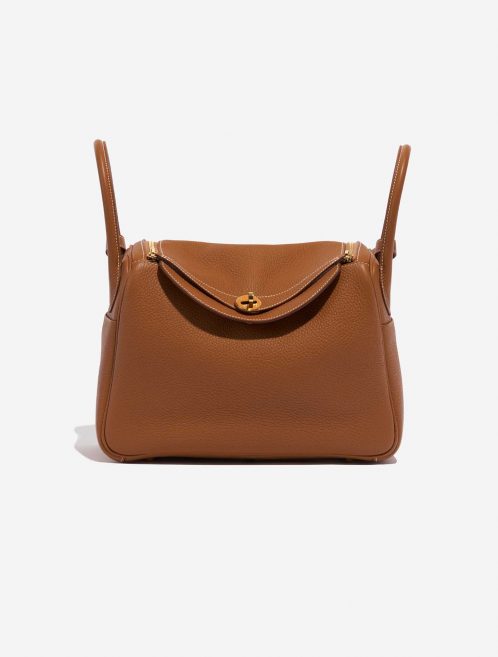 Hermès Lindy 30 Gold Front  | Sell your designer bag on Saclab.com