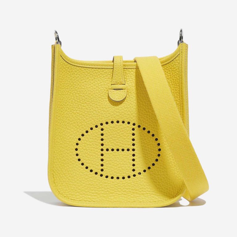Hermès Evelyne 16 Lime Front  | Sell your designer bag on Saclab.com
