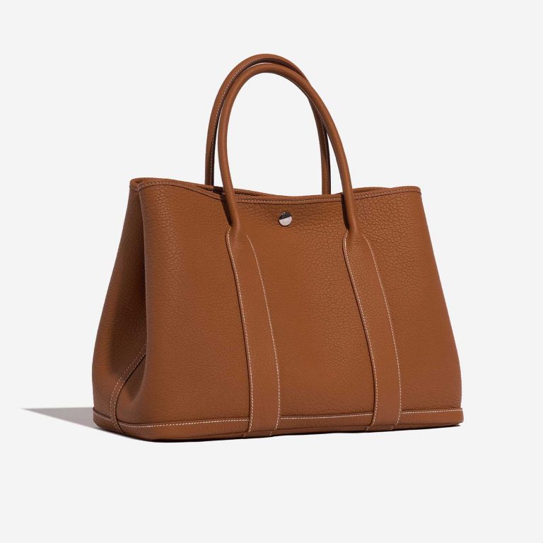 Hermès GardenParty 36 Gold Side Front  | Sell your designer bag on Saclab.com