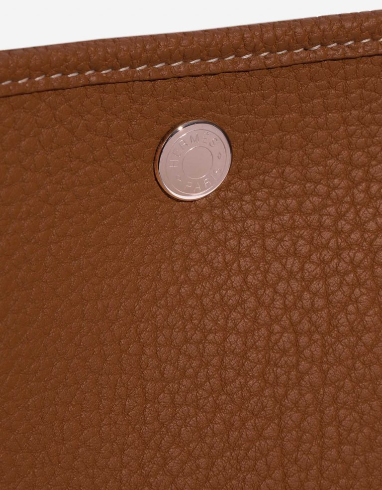Hermès GardenParty 36 Gold Closing System  | Sell your designer bag on Saclab.com
