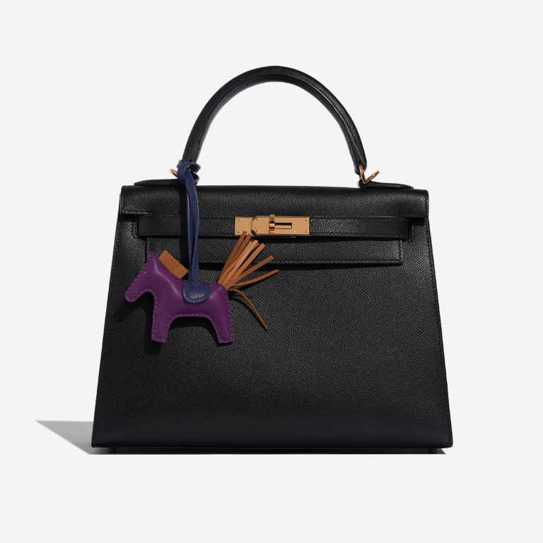 Hermès RodeoPM Anemone-BlueEncre-Kraft Closing System  S | Sell your designer bag on Saclab.com