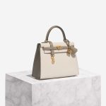 Hermès Kelly 25 Craie-GrisAsphalte 0F | Sell your designer bag on Saclab.com