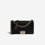 Chanel Boy OldMedium Black 0F | Sell your designer bag on Saclab.com