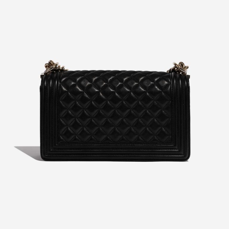 Chanel Boy OldMedium Black 5B S | Sell your designer bag on Saclab.com