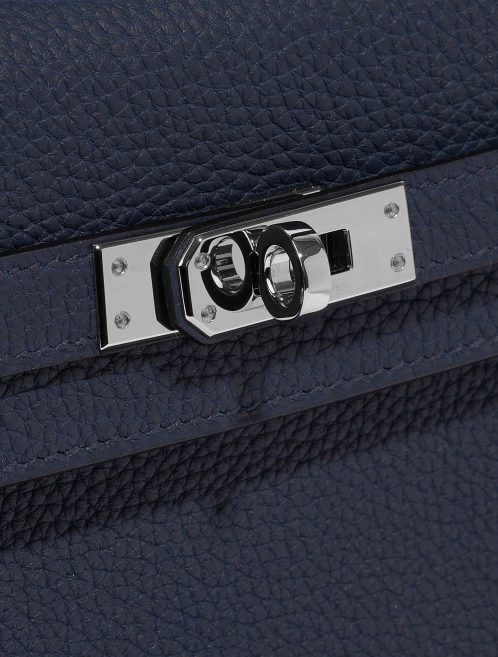 Hermès Kelly 25 BlueSaphire Closing System  | Sell your designer bag on Saclab.com