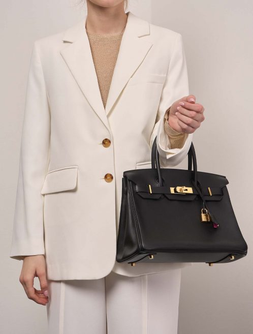 Hermès BirkinHSS 30 Black-Magnolia 1M | Sell your designer bag on Saclab.com