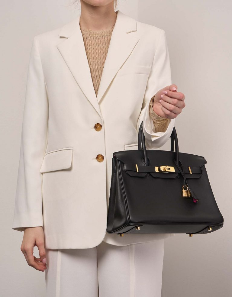 Hermès BirkinHSS 30 Black-Magnolia 1M | Sell your designer bag on Saclab.com