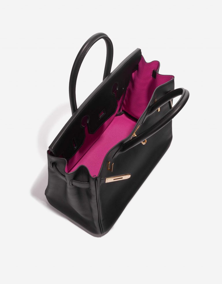 Hermès BirkinHSS 30 Black-Magnolia Inside  | Sell your designer bag on Saclab.com