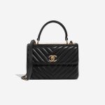 Chanel Trendy CC Medium Lamb Black Front | Sell your designer bag