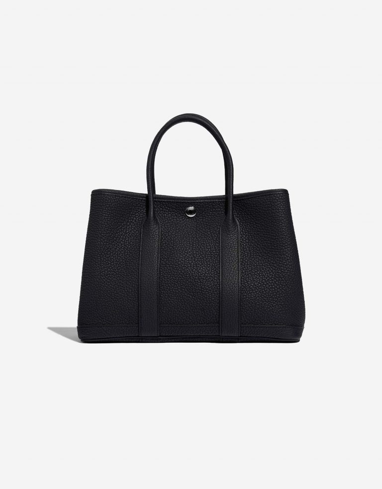 Hermès GardenParty 30 BlueIndigo 0F | Sell your designer bag on Saclab.com