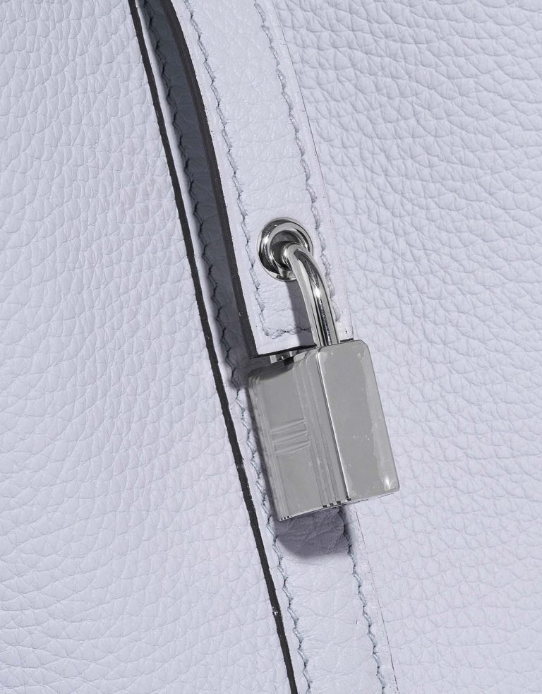 Hermès Picotin 22 BluePale Closing System  | Sell your designer bag on Saclab.com