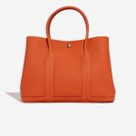 Hermès GardenParty 36 OrangeH Front  | Sell your designer bag on Saclab.com