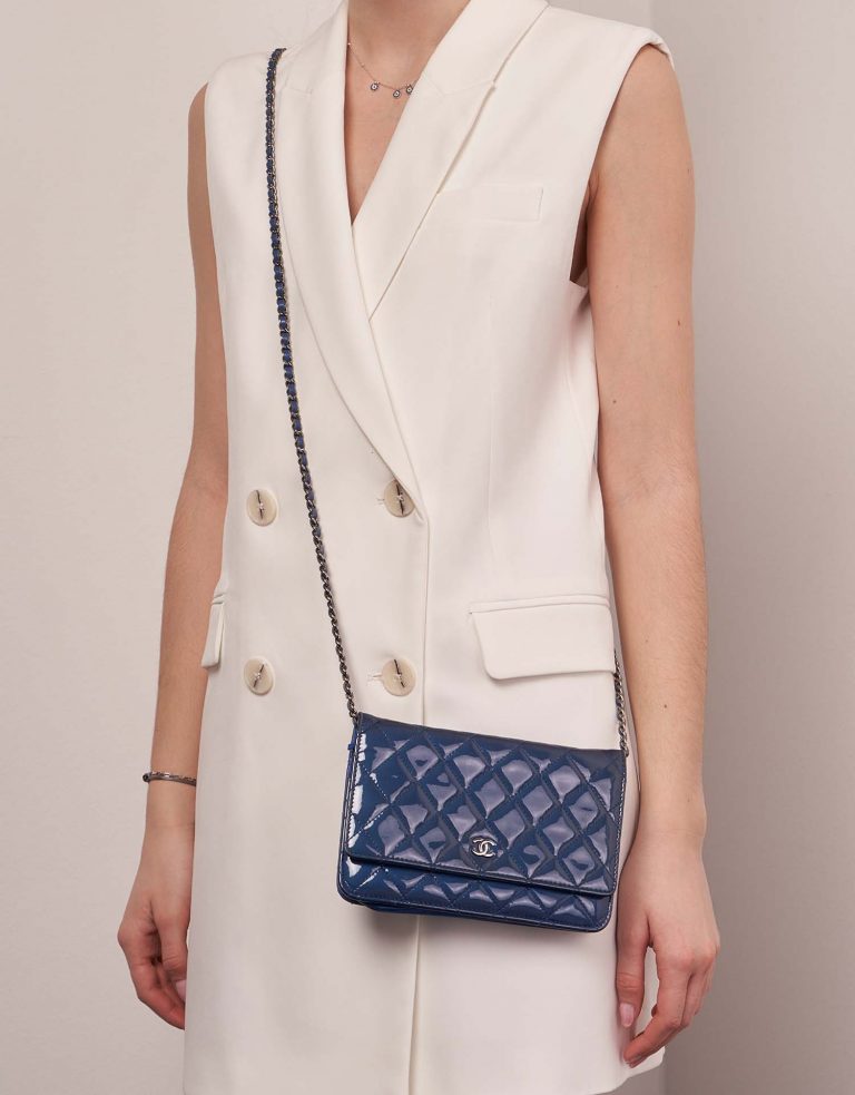 Chanel Timeless WOC Blue 1M | Sell your designer bag on Saclab.com