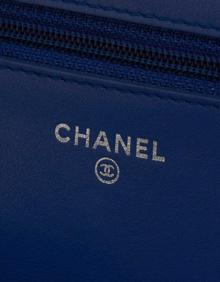 Chanel Timeless WOC Blue Logo  | Sell your designer bag on Saclab.com