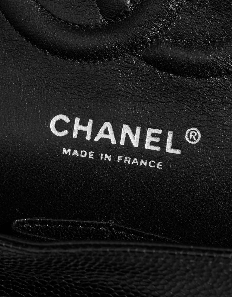 Chanel Timeless Medium Black Logo  | Sell your designer bag on Saclab.com
