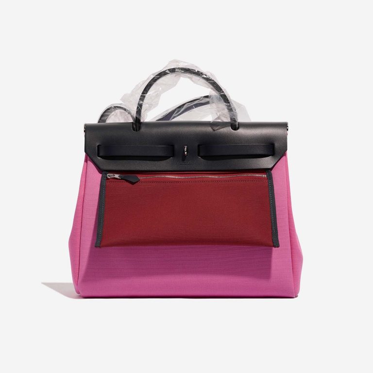 Hermès Herbag 31 RoseBubblegum-Rubis-BlueIndigo 5B S | Sell your designer bag on Saclab.com