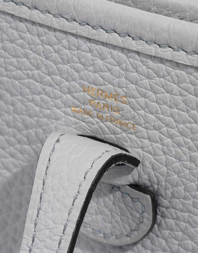 Hermès Evelyne 16 PaleBlue Logo  | Sell your designer bag on Saclab.com