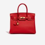 Hermès Birkin 30 RougedeCoeur Front  | Sell your designer bag on Saclab.com
