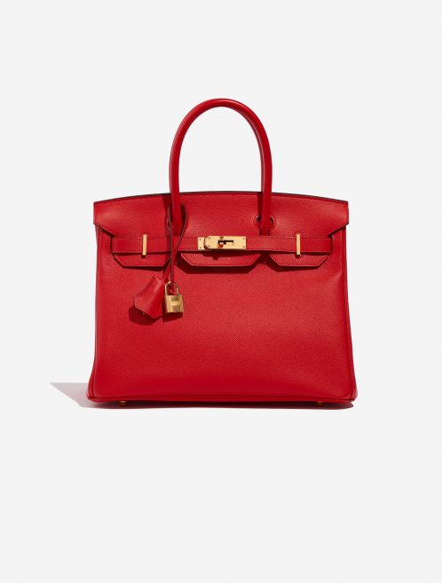 Hermès Birkin 30 RougedeCoeur Front  | Sell your designer bag on Saclab.com