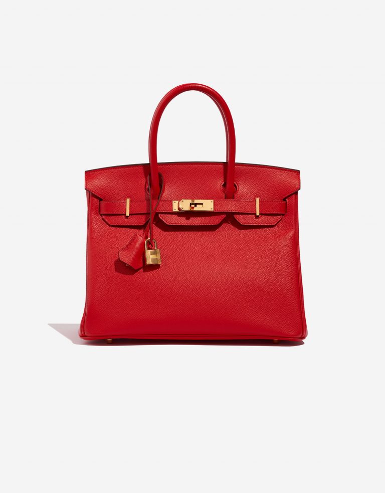 Hermès Birkin 30 RougedeCoeur Front  | Sell your designer bag on Saclab.com