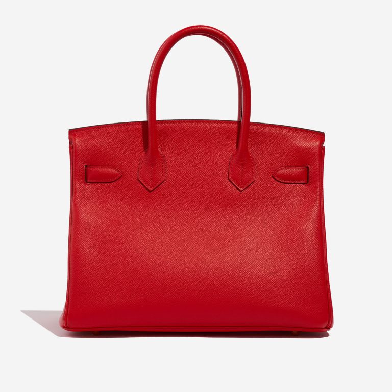 Hermès Birkin 30 RougedeCoeur Back  | Sell your designer bag on Saclab.com