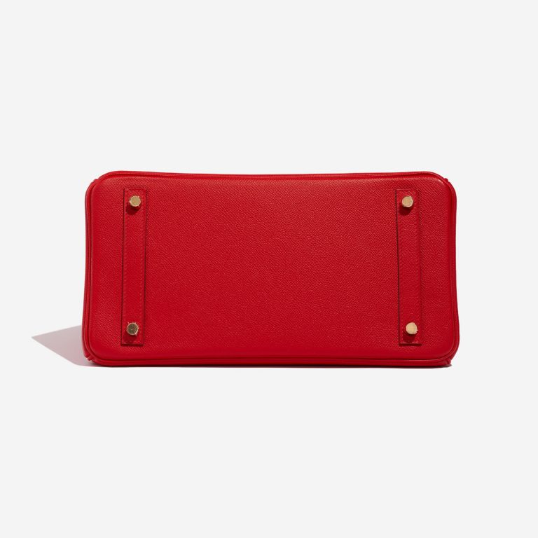Hermès Birkin 30 RougedeCoeur Bottom  | Sell your designer bag on Saclab.com