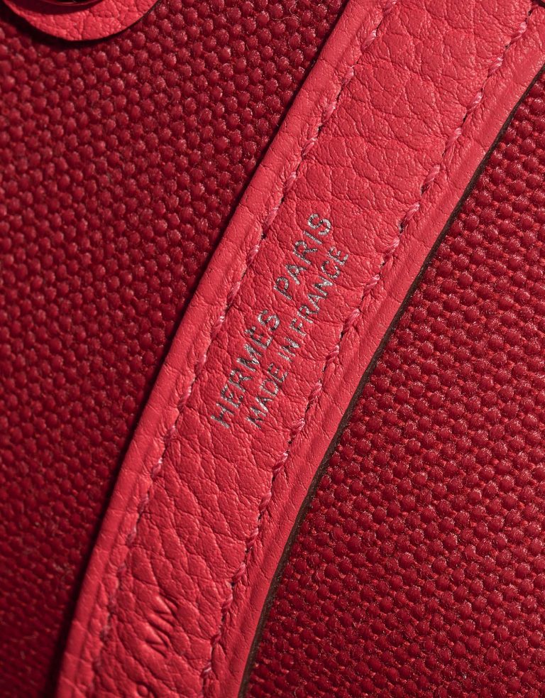 Hermès GardenParty 30 RougeGrenat-Bougainviller Logo  | Sell your designer bag on Saclab.com