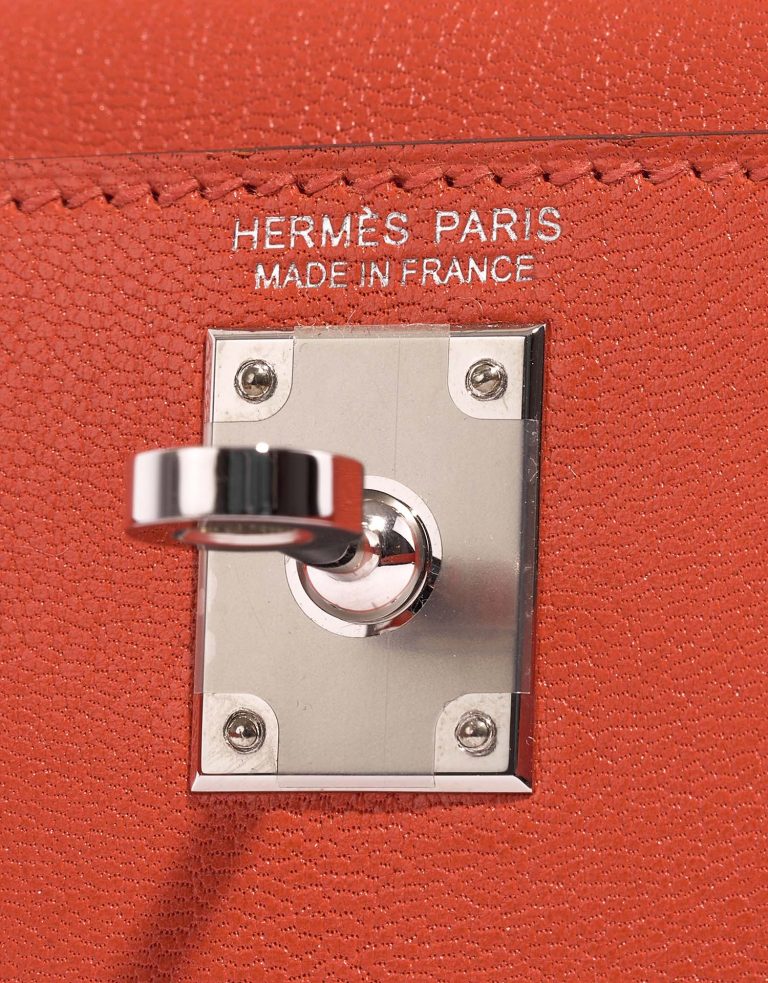 Hermès Kelly Mini Capucine Logo  | Sell your designer bag on Saclab.com