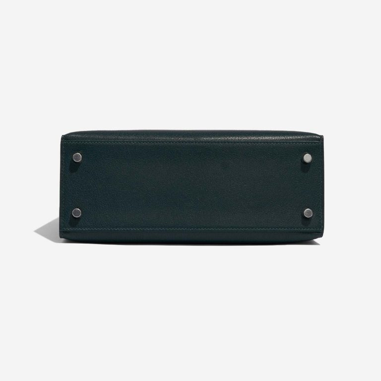 Hermès Kelly 25 VertCypress 8BTM S | Sell your designer bag on Saclab.com
