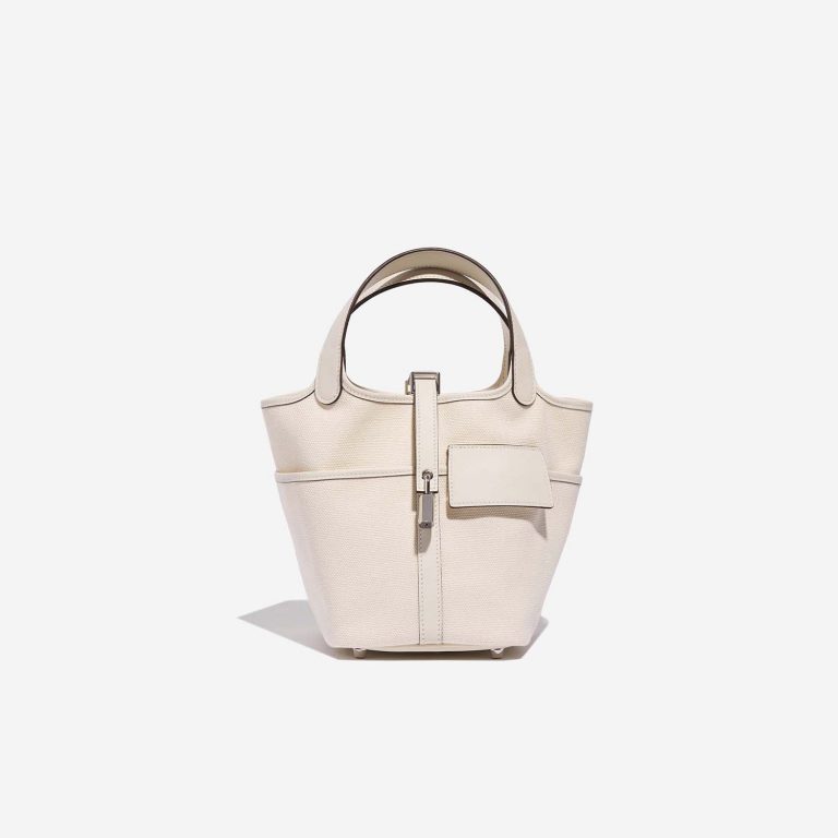 Hermès Picotin 18 Nata-Ecru 2F S | Sell your designer bag on Saclab.com