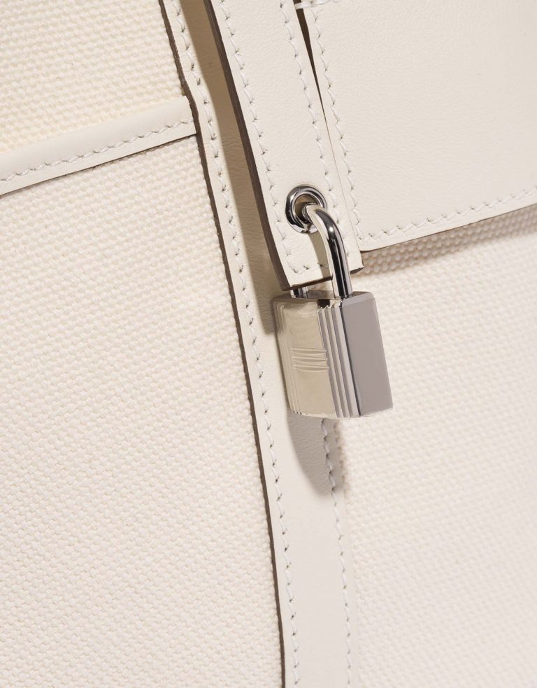 Hermès Picotin 18 Nata-Ecru Closing System  | Sell your designer bag on Saclab.com