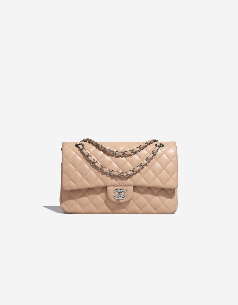 Chanel Timeless Medium Beige Front  | Sell your designer bag on Saclab.com