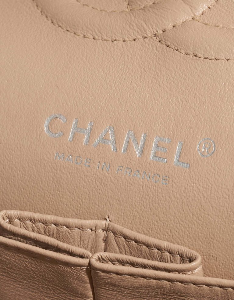 Chanel Timeless Medium Beige Logo  | Sell your designer bag on Saclab.com