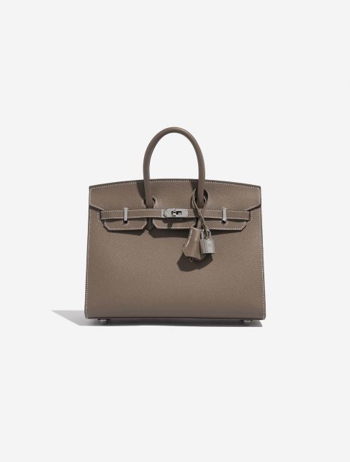 Hermès Birkin 25 Etoupe Front  | Sell your designer bag on Saclab.com