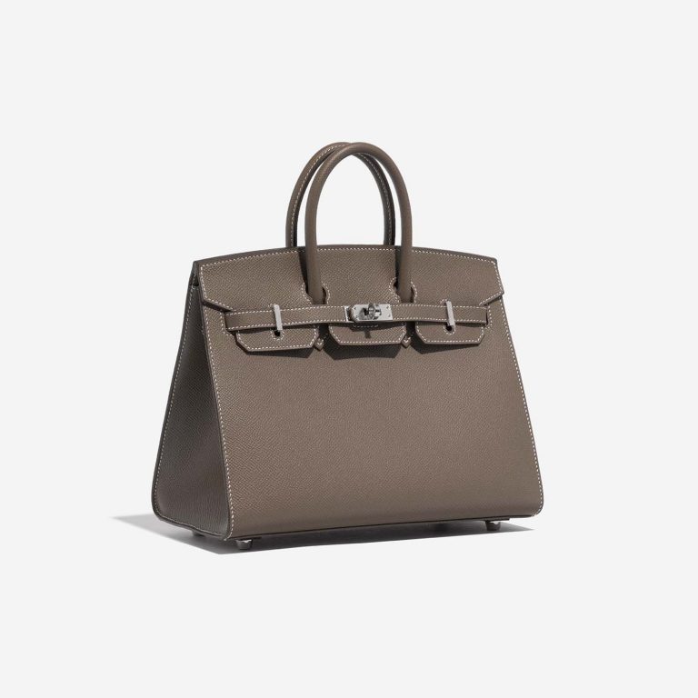 Hermès Birkin 25 Etoupe Side Front  | Sell your designer bag on Saclab.com
