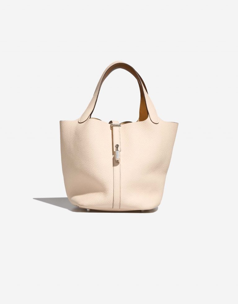 " Hermès Picotin 22 Nata-Sesam Front  | Sell your designer bag on Saclab.com